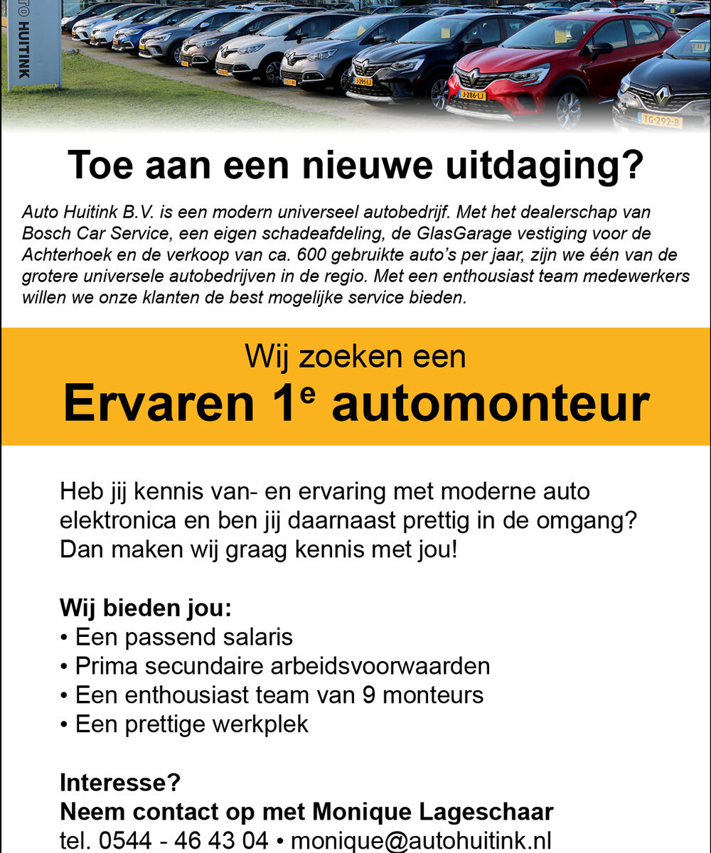 Vacature-eerste-automonteur