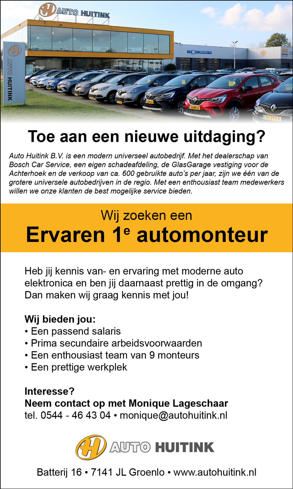 Vacature-eerste-automonteur